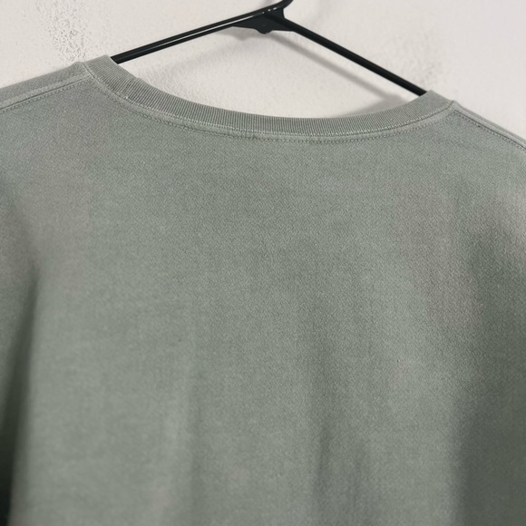 PacSun Golden Hour Take It Easy Orange Sage Green Pullover Sweatshirt XS/S - Picture 10 of 16